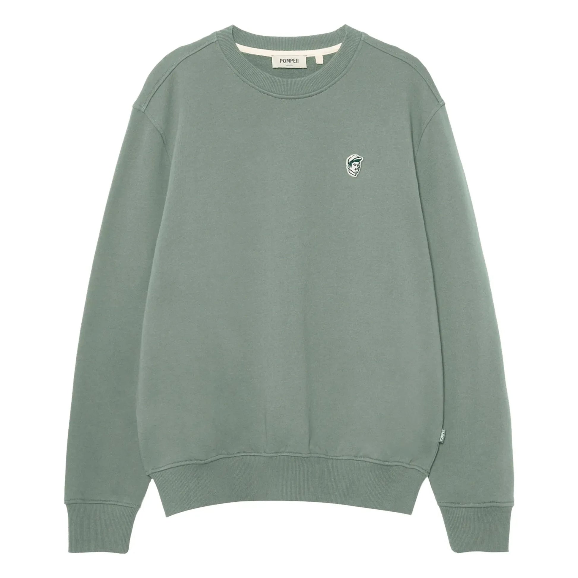 Pompeii - Emilio Round Neck Sweater | Jade