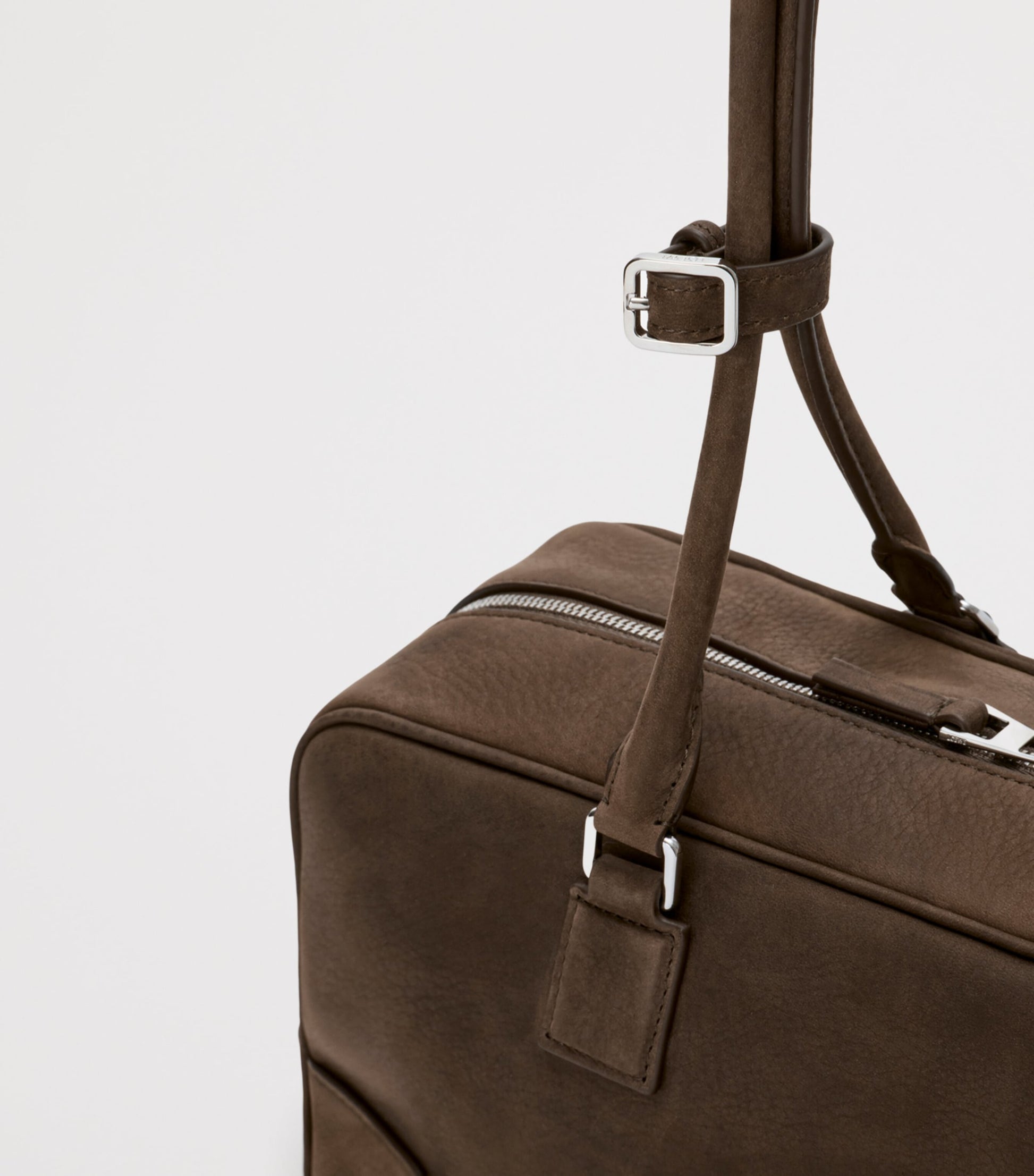 Suede Amazona 31 Top-Handle Bag TUNDRA