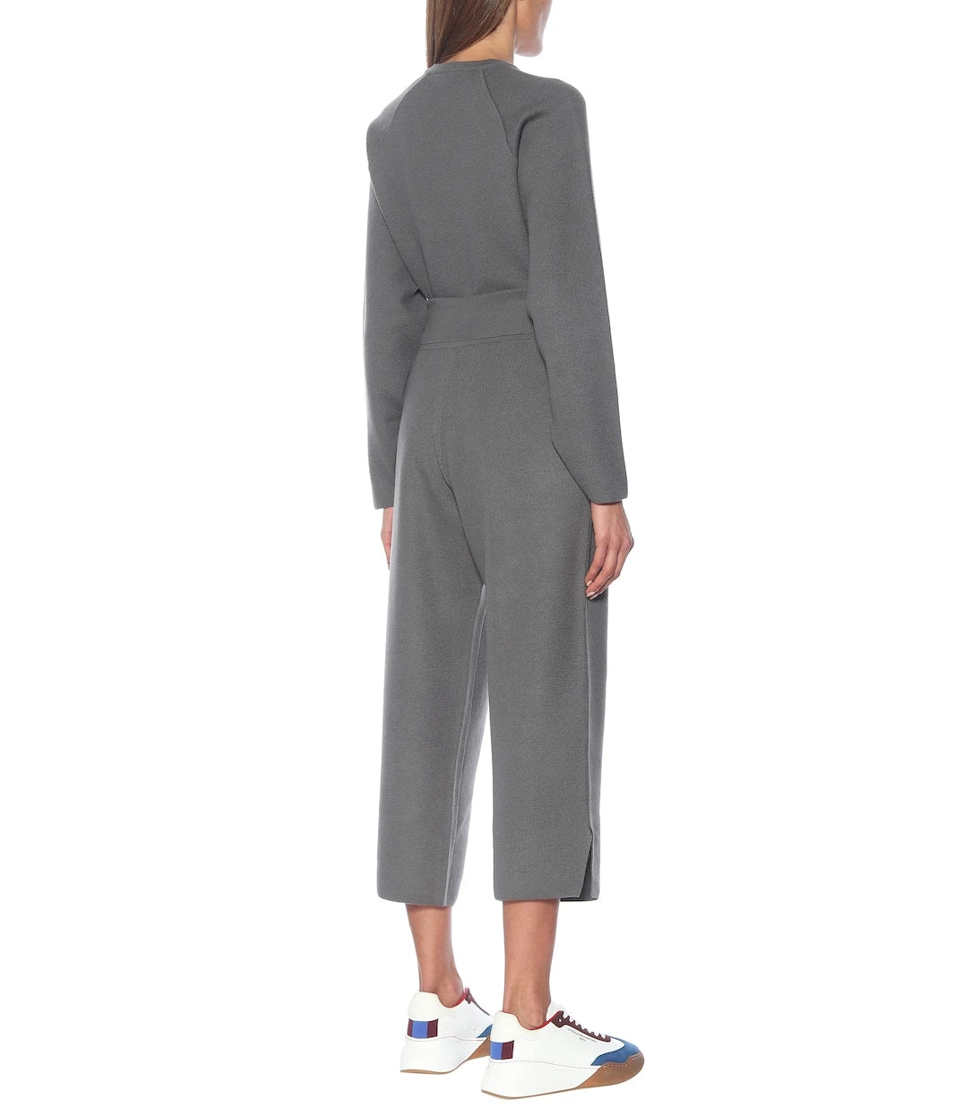 Stella McCartney - Virgin wool wide-leg cropped pants