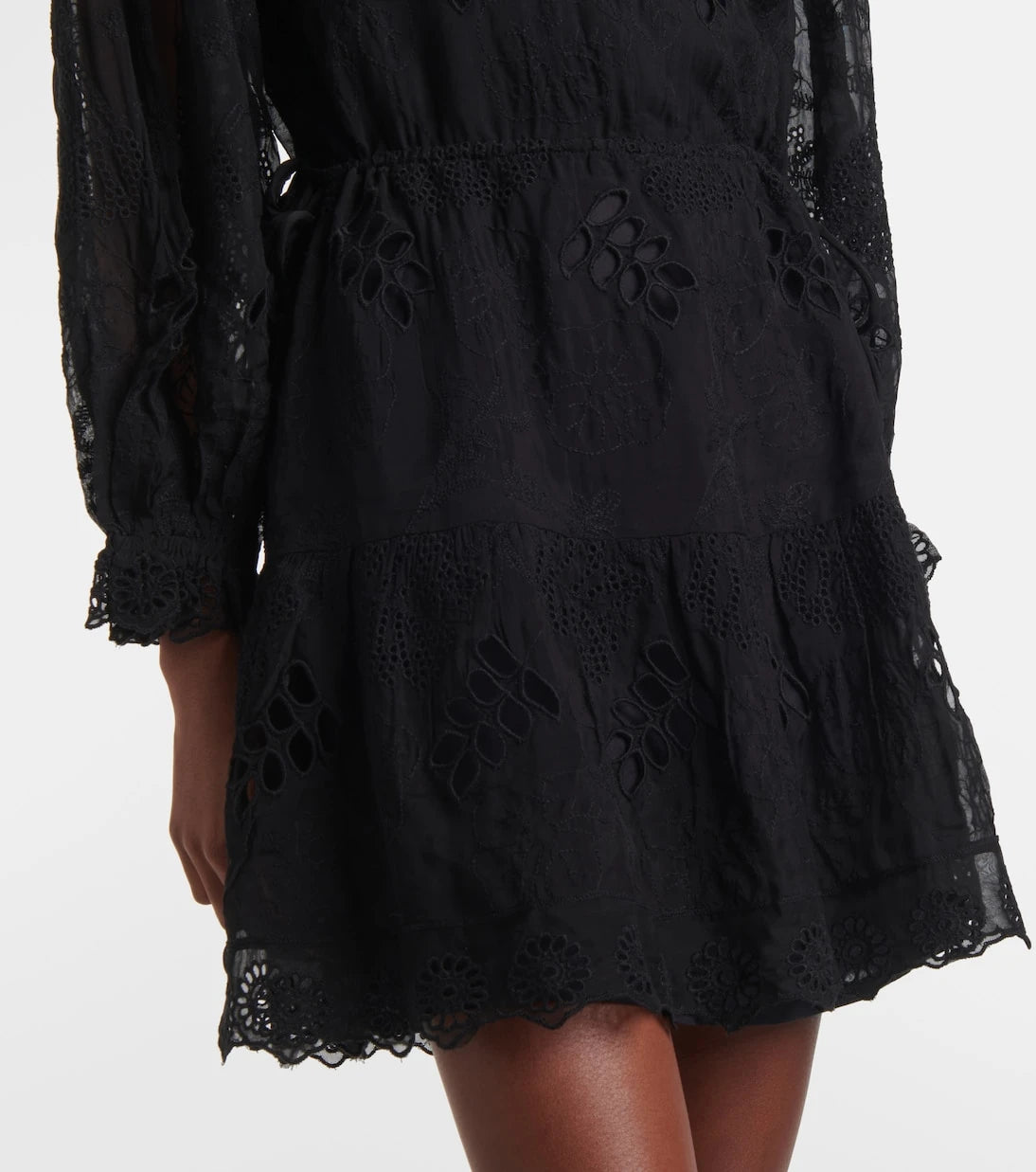 Farm Rio - Floral organza minidress