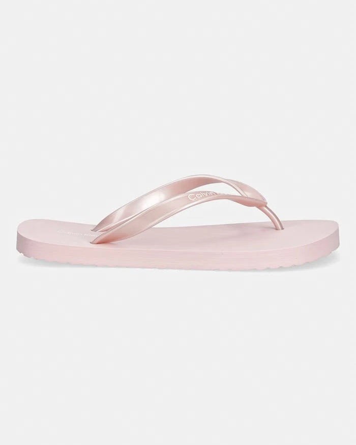 Calvin Klein Kadın Terlik FLIP FLOP TPU METALLIC