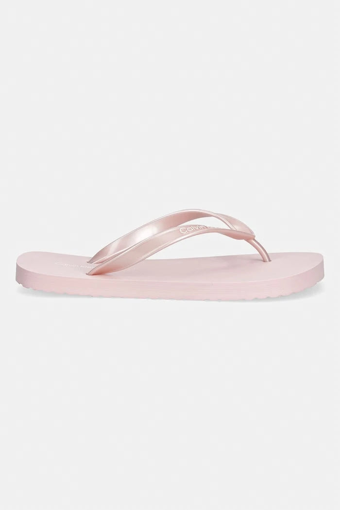 Calvin Klein Kadın Terlik FLIP FLOP TPU METALLIC