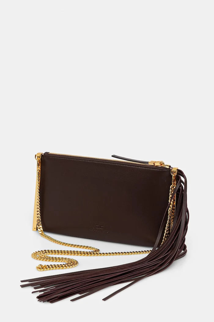 Elisabetta Franchi клъч дамски от кожа