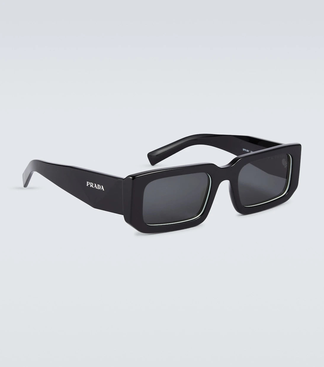 Prada - Symbole rectangular sunglasses