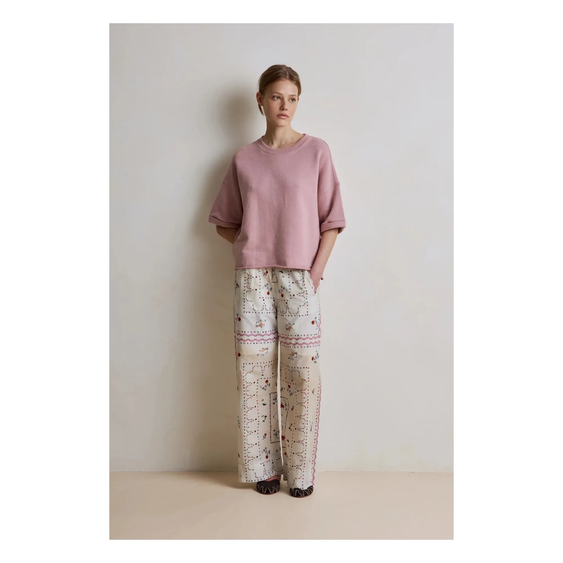 Hod - Solange Cotton sweatshirt | Mauve
