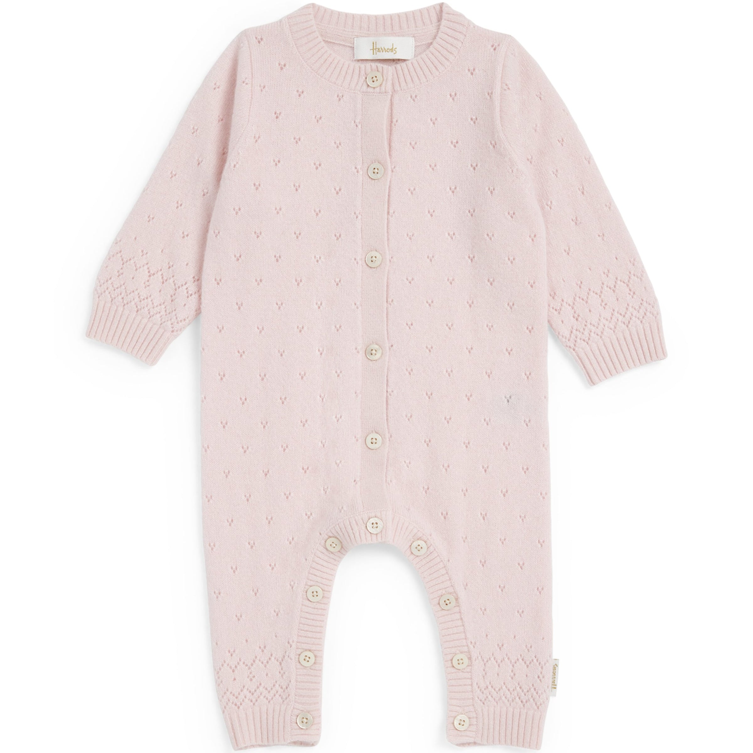 Harrods Cashmere Playsuit (0-18 Months)