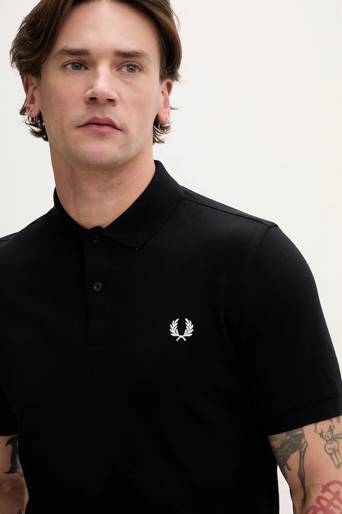 Памучна тениска с яка Fred Perry Plain Fred Perry Shirt