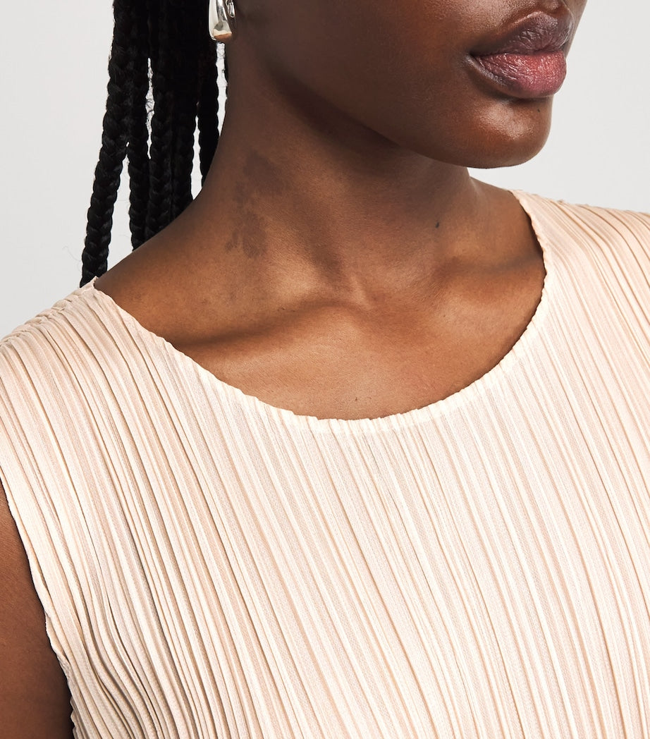 Monthly Colors July Midi Dress LIGHT BEIGE