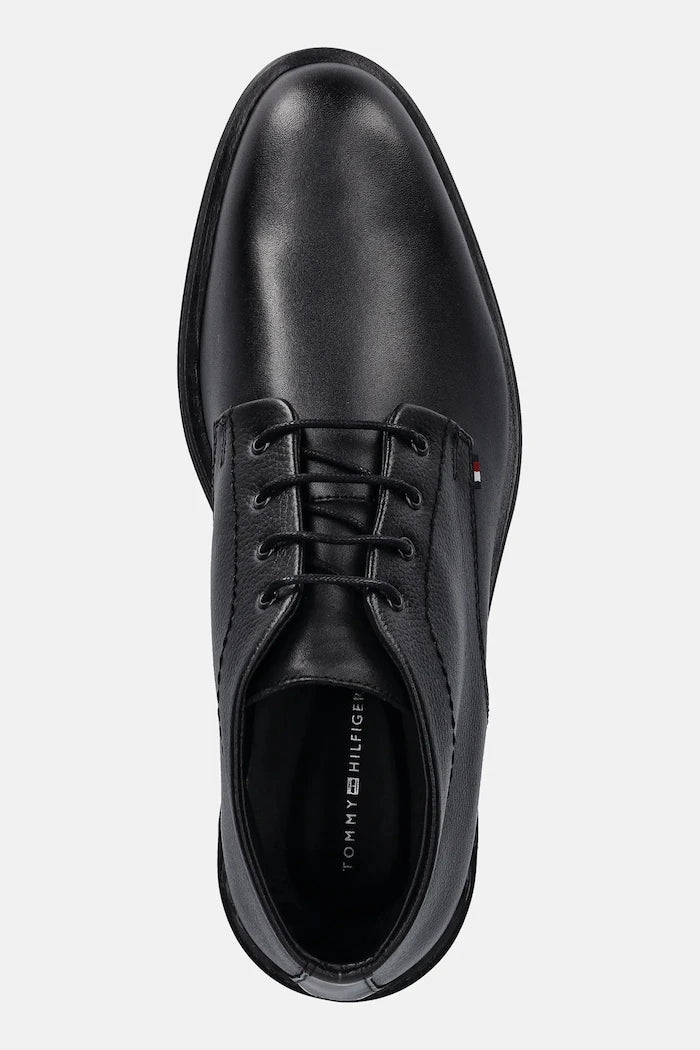 Кожени обувки Tommy Hilfiger CORPORATE HILFIGER LTH BOOT
