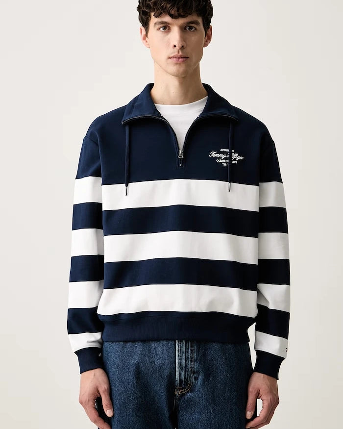 Tommy Hilfiger erkek pamuklu sweatshirt