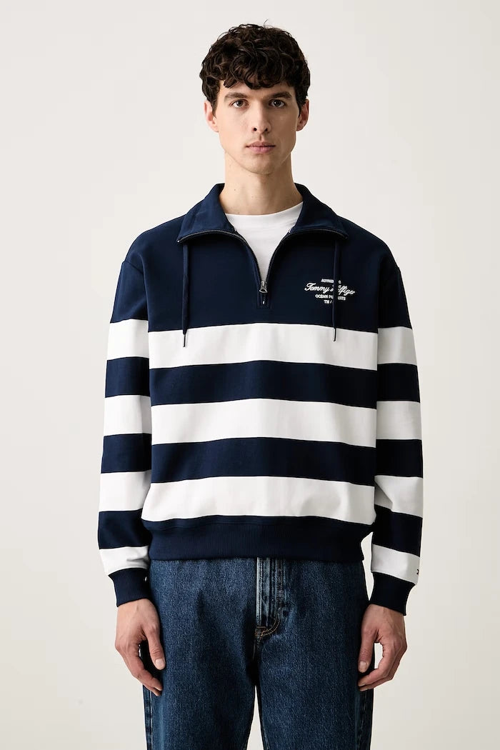 Tommy Hilfiger erkek pamuklu sweatshirt