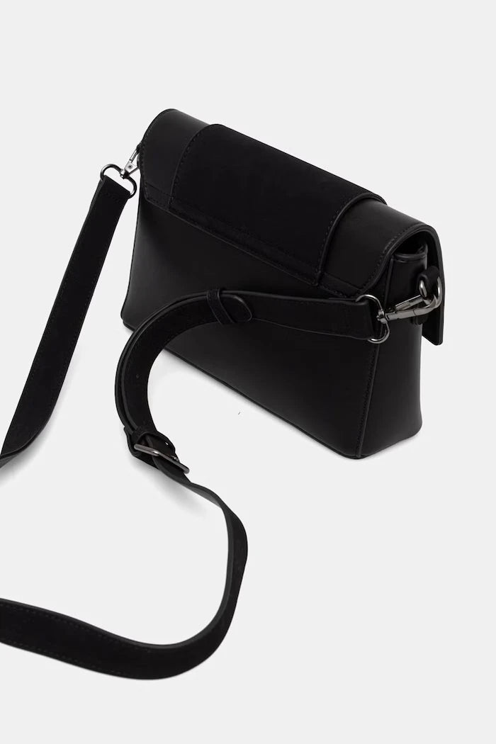 Medicine suni deri crossbody kadın çantası
