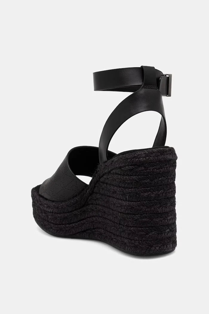 Calvin Klein сандали WEDGE ESPAD 70 AOP LTH