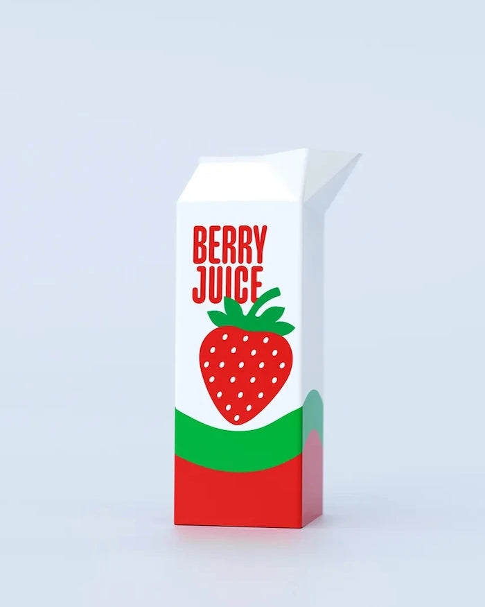 Fluid Market Strawberry Dekoratif Vazo