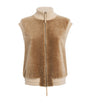 Merino Wool-Cashmere Knitted Padded Gilet