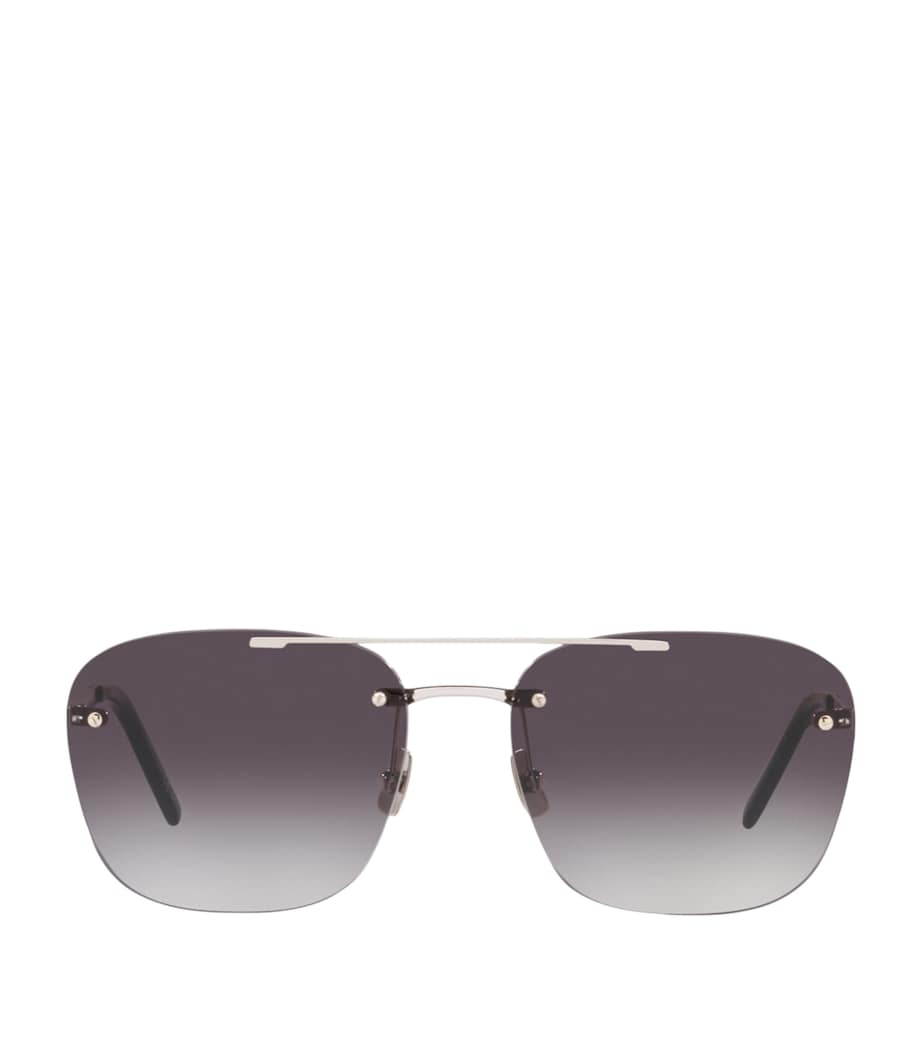Saint Laurent Brown Metal 0YS000324 Sunglasses