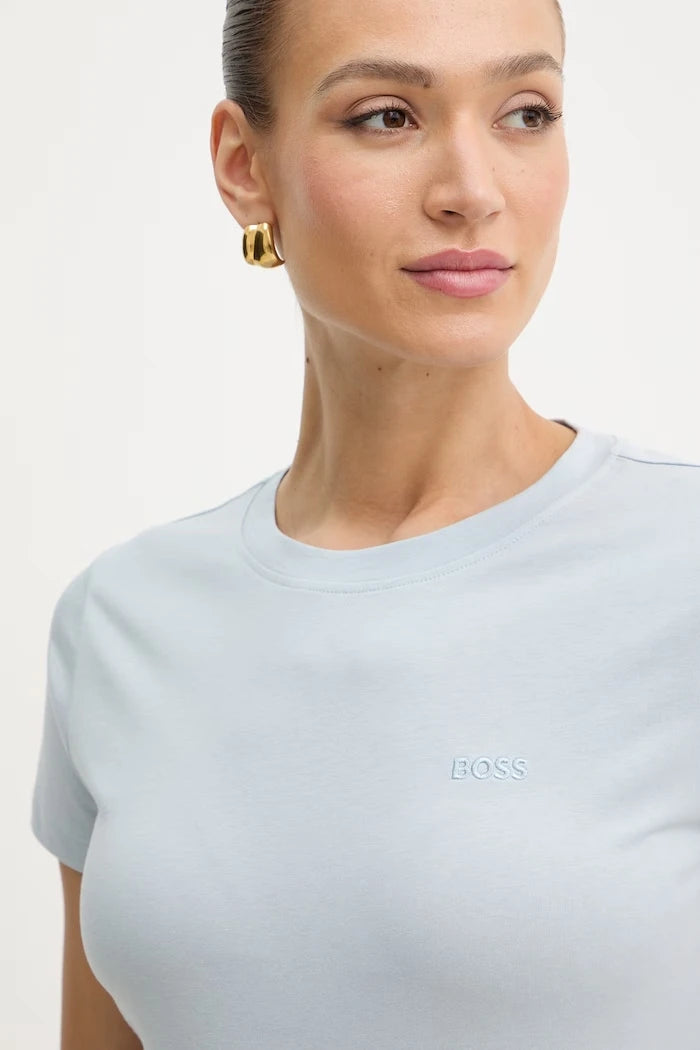 BOSS Orange basic kadın pamuklu T-shirt C Esogo 1