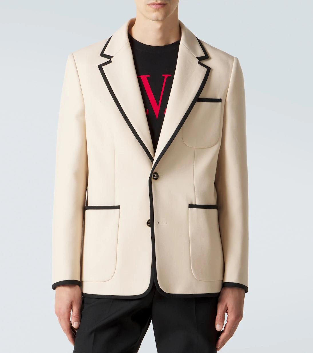 Valentino - Virgin wool gabardine blazer