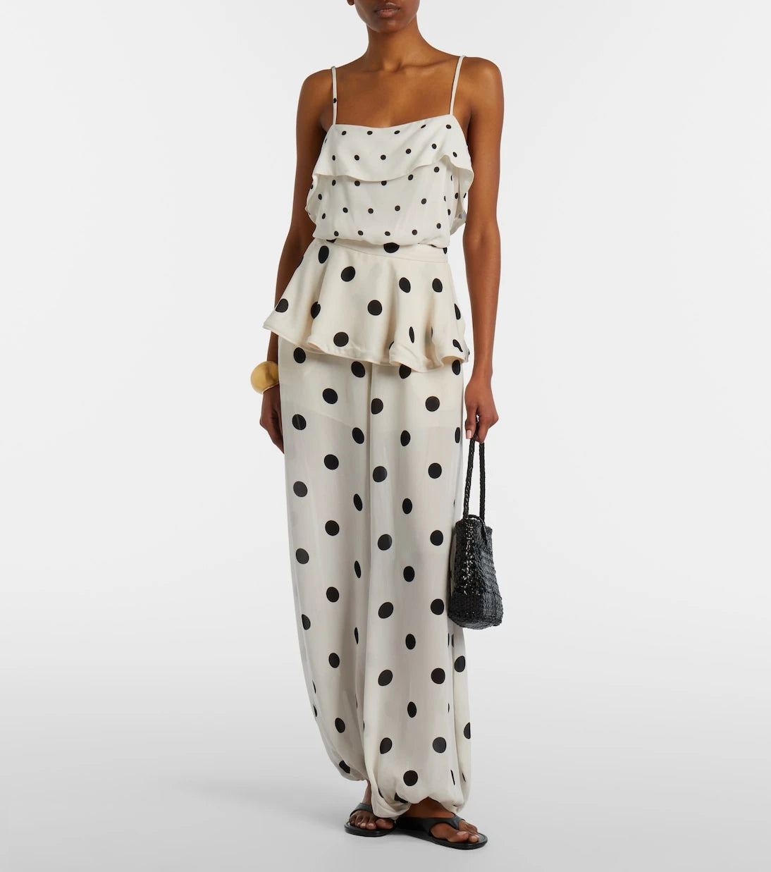 Adriana Degreas - Polka-dot balloon pants