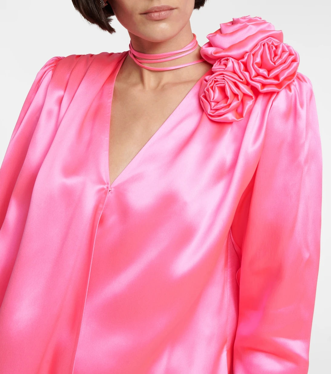 Magda Butrym - Embellished silk blouse