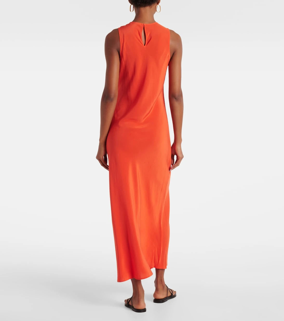 Asceno - Valencia silk maxi dress