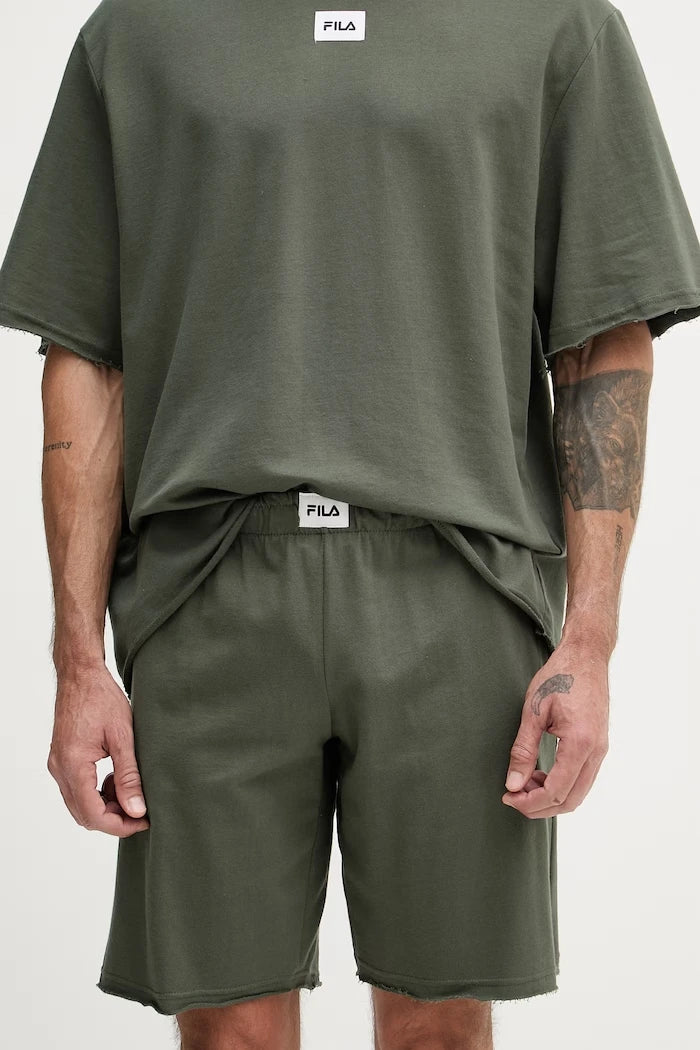 Fila erkek pamuklu iki parçalı pijama