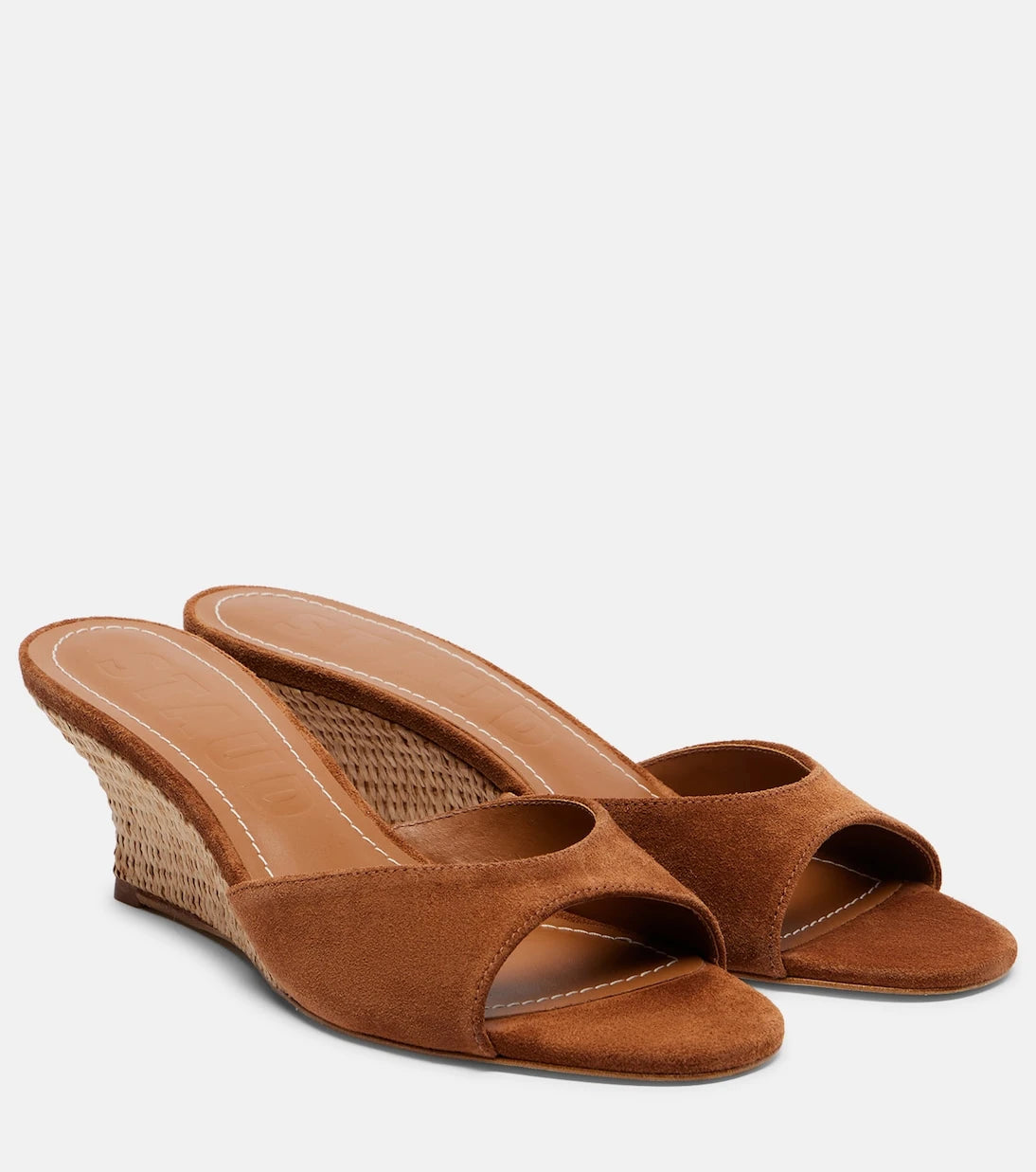Staud - Brigitte 60 suede wedges