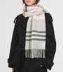 Cashmere Contrast Check Scarf