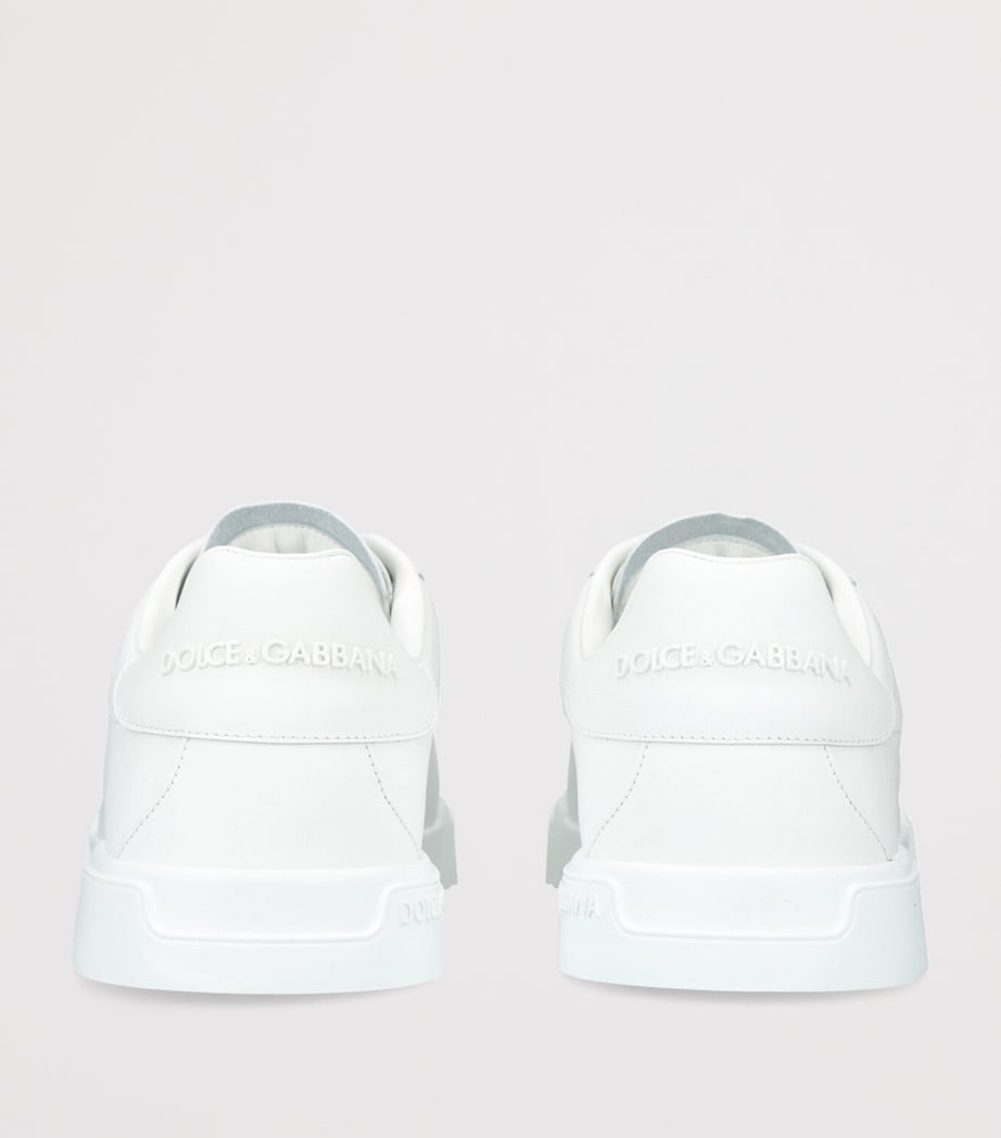 Dolce & Gabbana Leather Portofino Sneakers