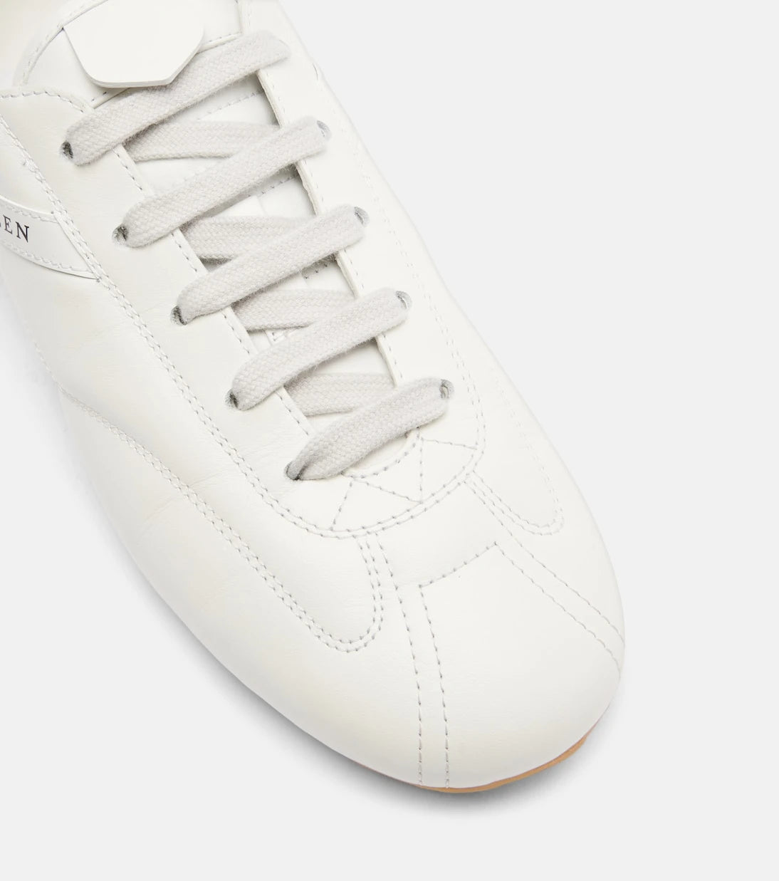 McQueen - Boxe leather sneakers