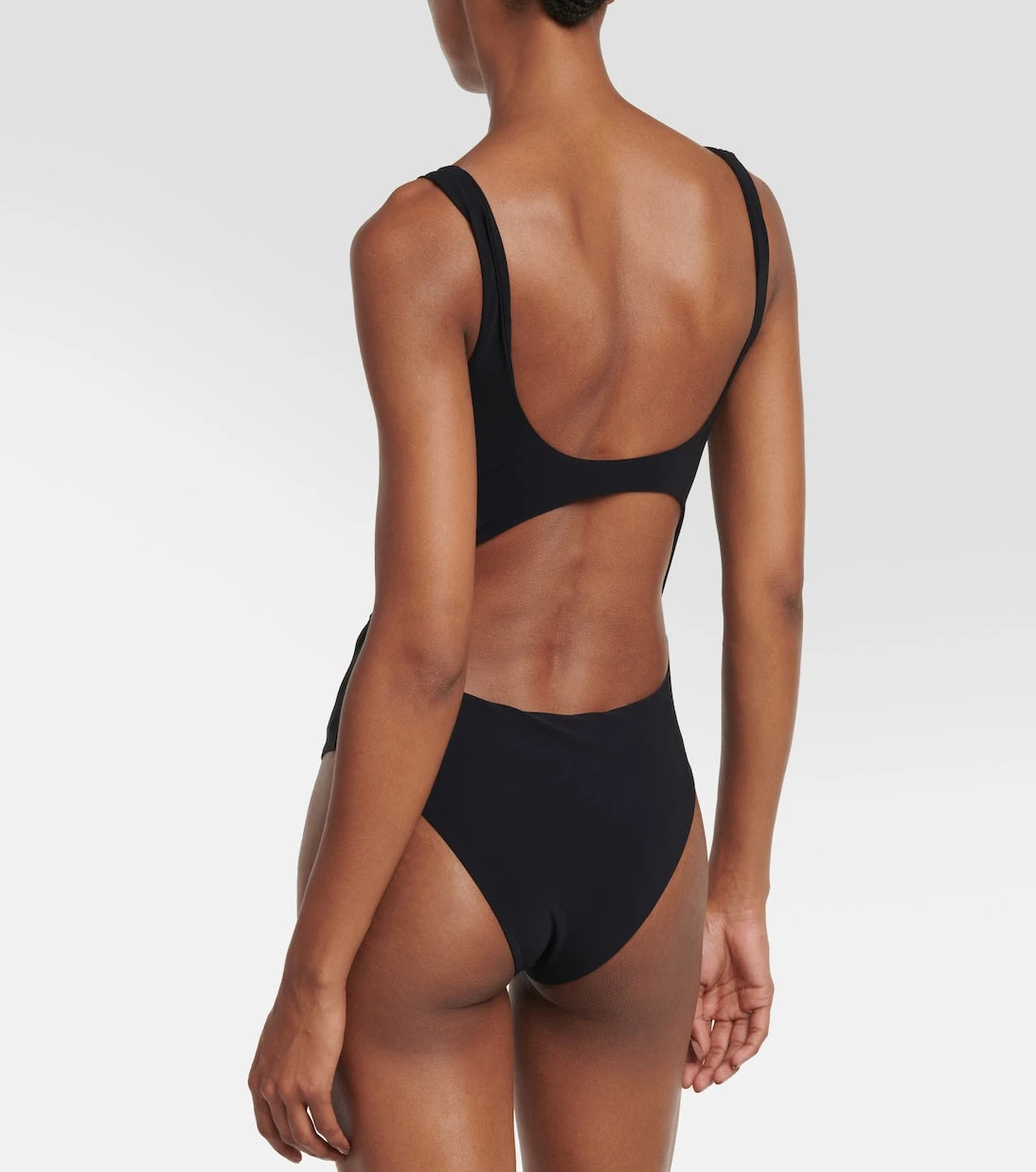 Magda Butrym - Floral-appliqué cutout swimsuit