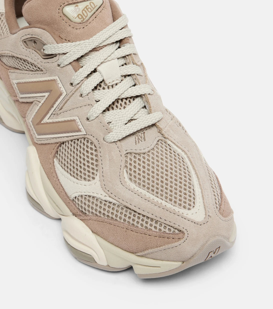 New Balance - 9060 suede-trimmed mesh sneakers