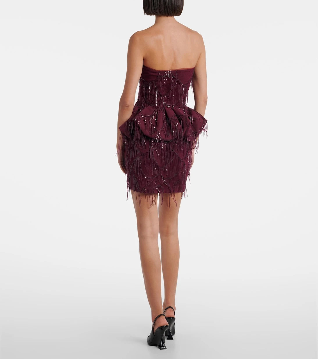 Rotate - Sequined peplum top