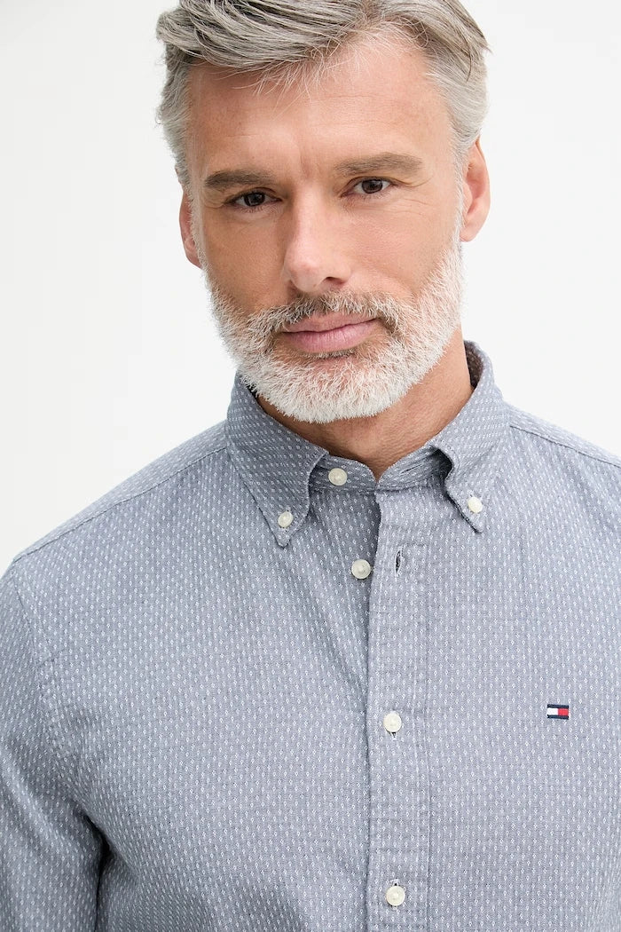 Tommy Hilfiger Риза мъжка от памук