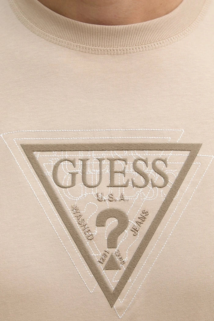 Памучна тениска Guess TERRY