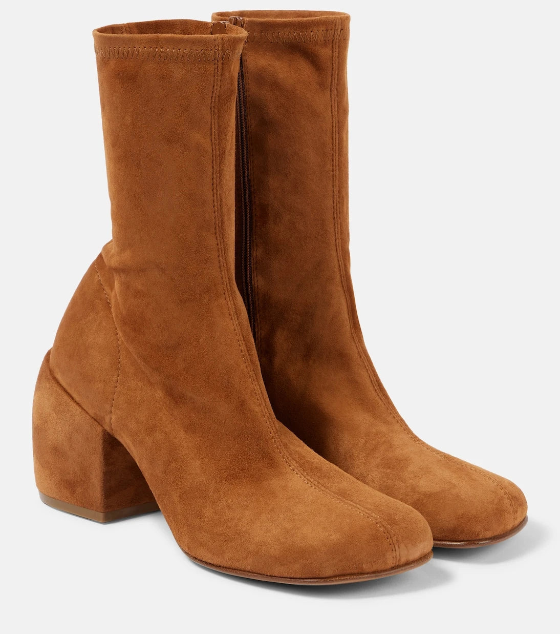 Dries Van Noten - 65 suede ankle boots