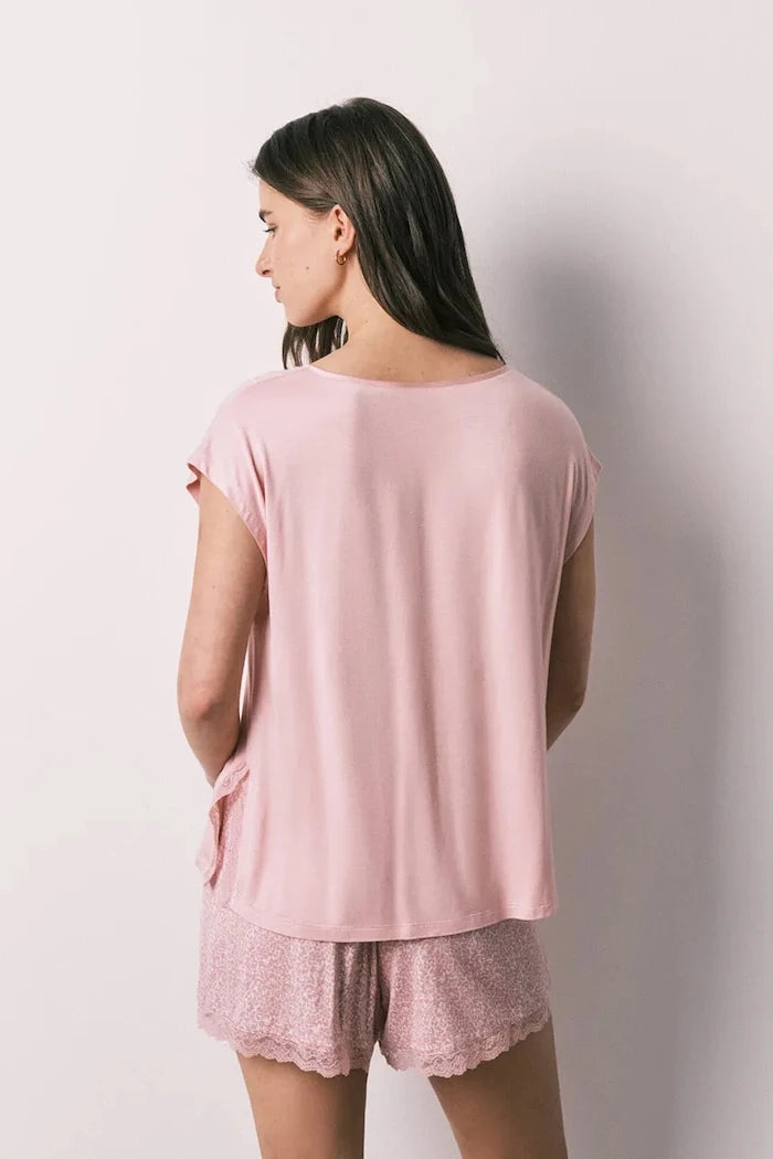 women'secret вискозlu iki parçalı kadın pijama