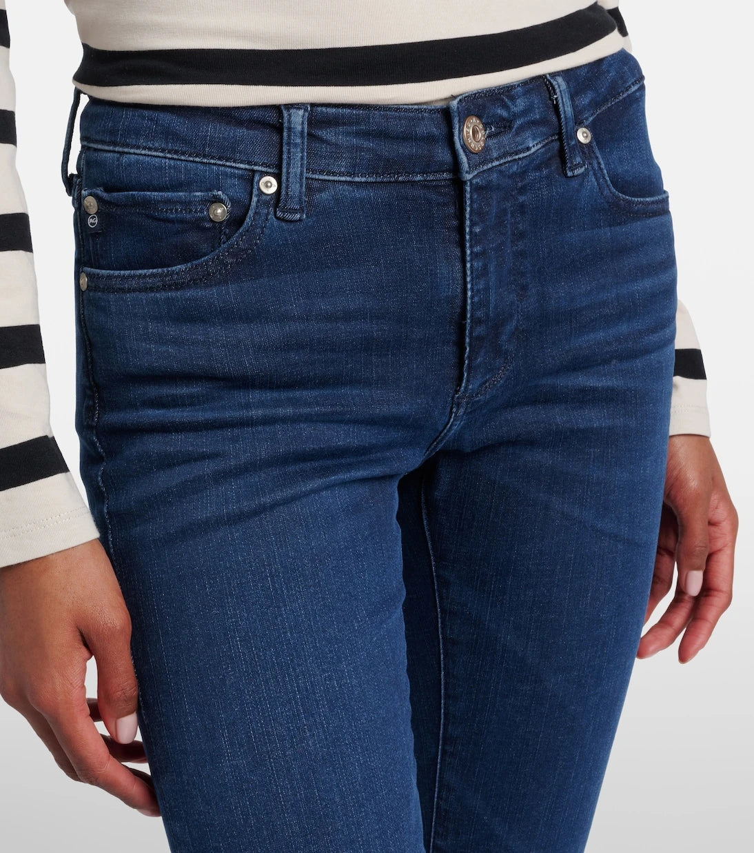 AG Jeans - Prima high-rise skinny jeans