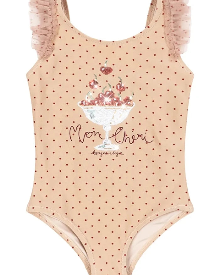 Konges Sløjd Çocuklar İçin Tam Mayo AMANDINE SWIMSUIT