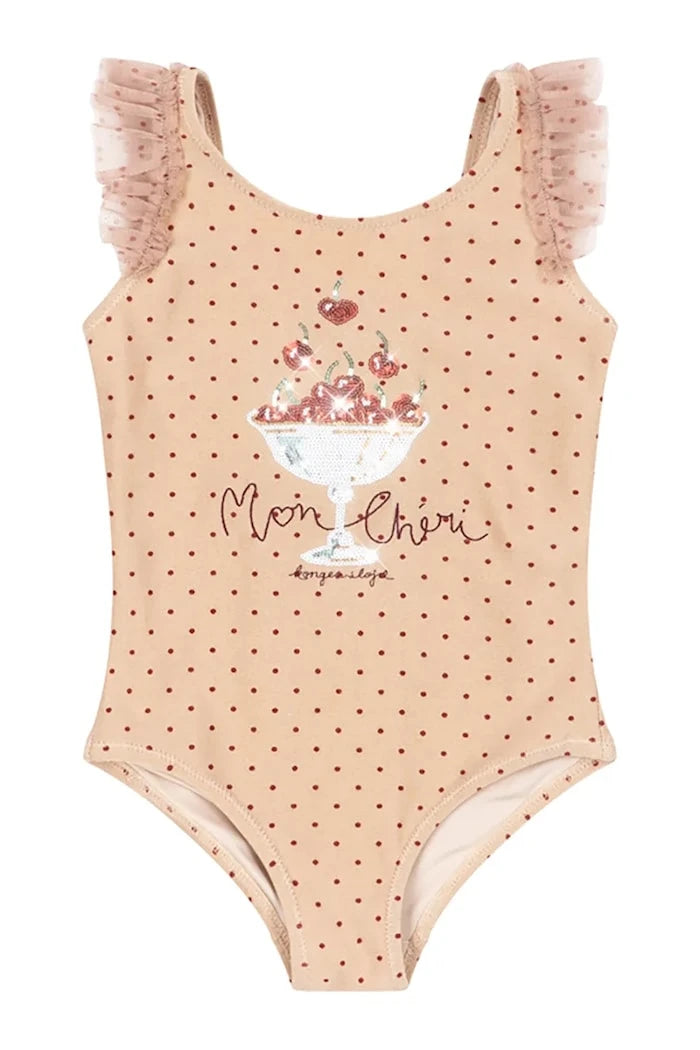 Konges Sløjd Çocuklar İçin Tam Mayo AMANDINE SWIMSUIT
