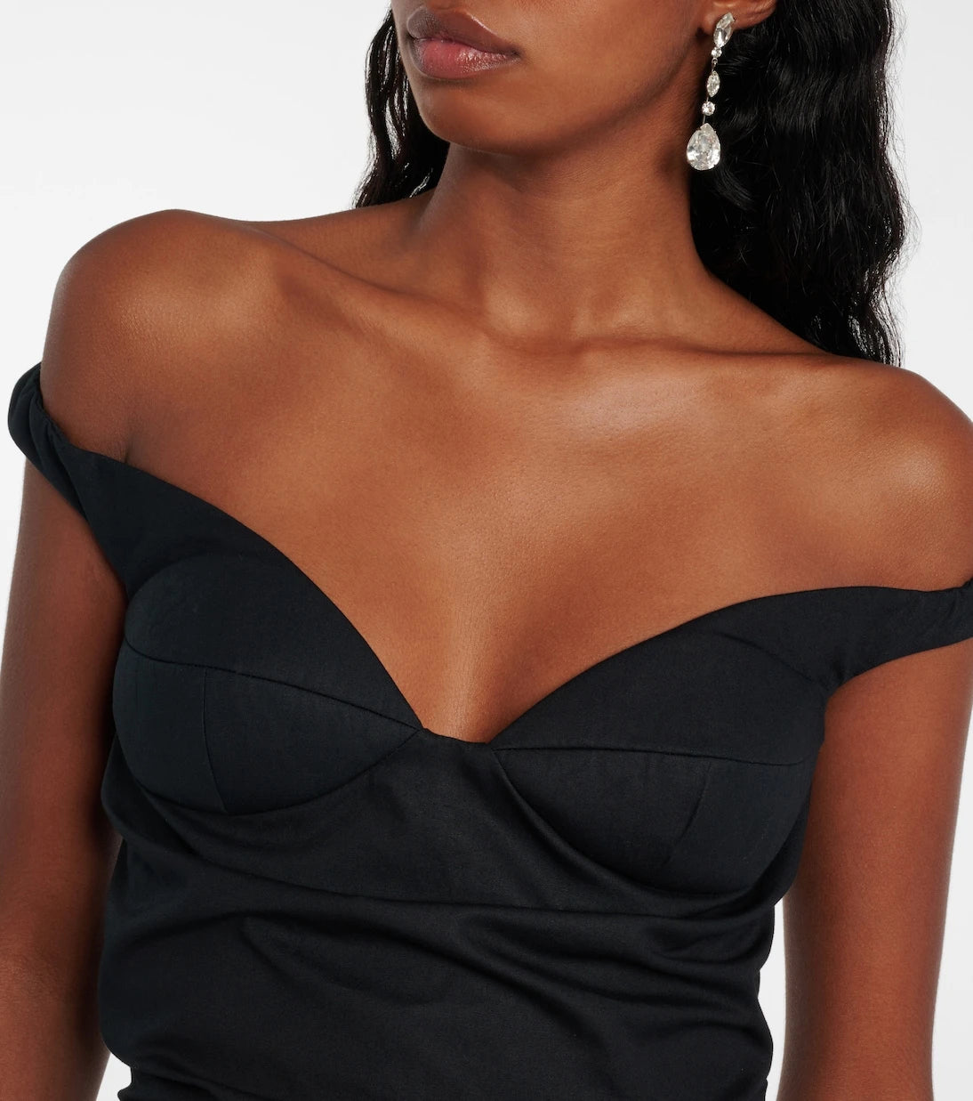 Magda Butrym - Off-shoulder cotton minidress