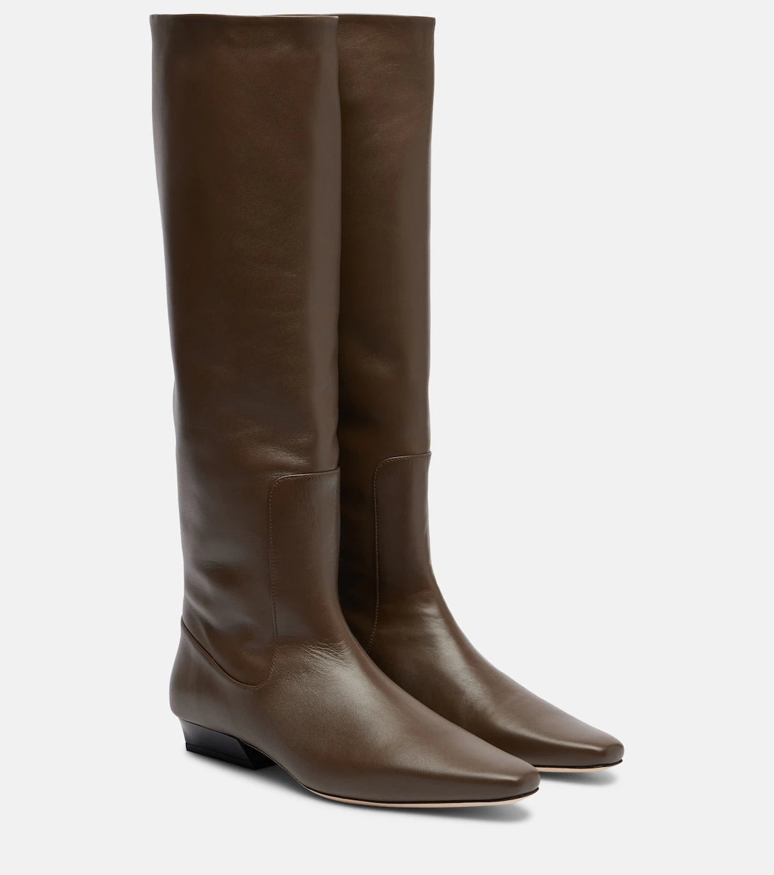 Staud - Wally leather knee-high boots
