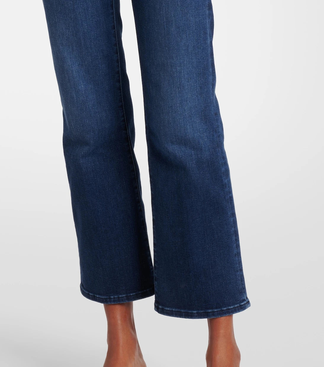 Frame - Reboot Crop high-rise bootcut jeans