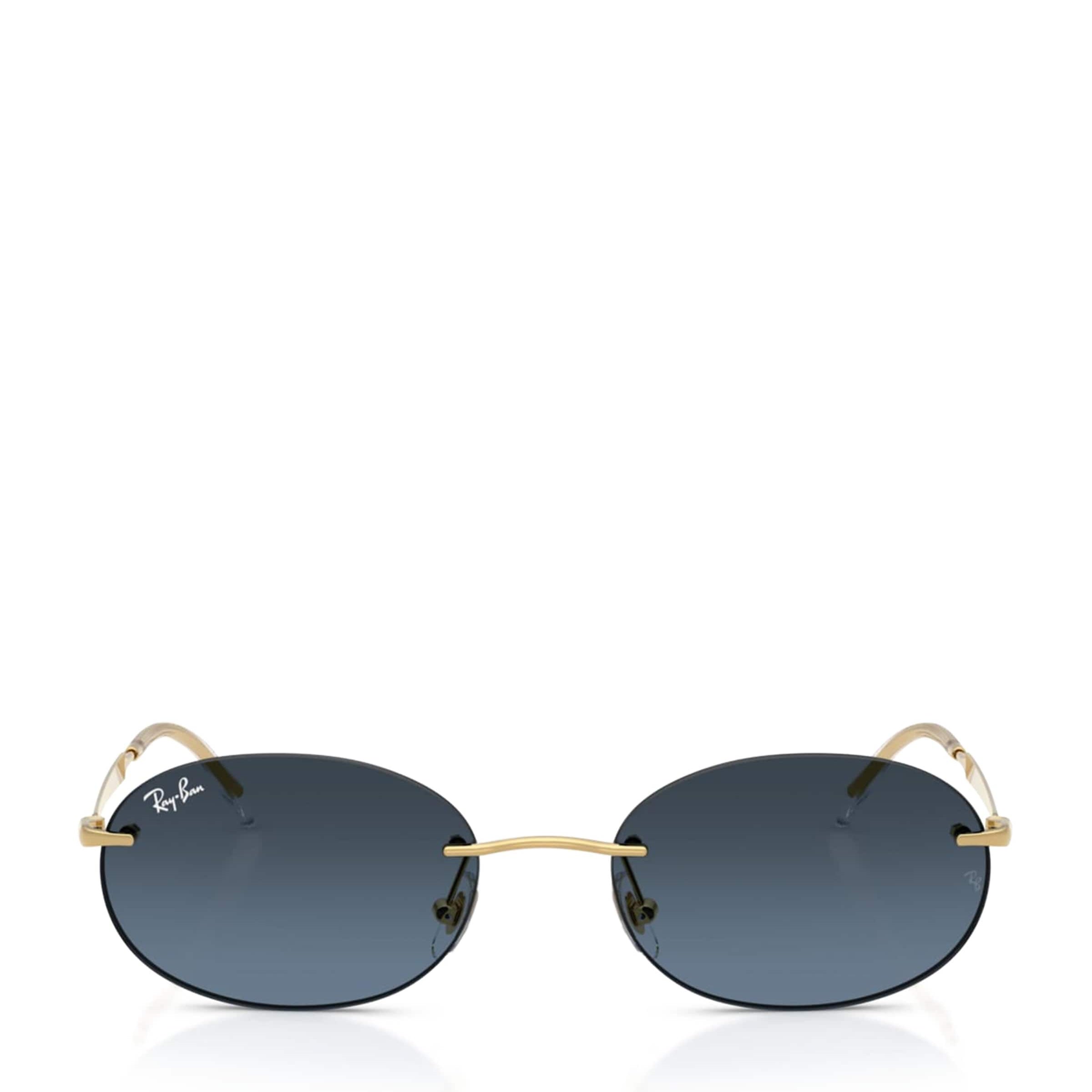 RB3767 Metal Oval Sunglasses