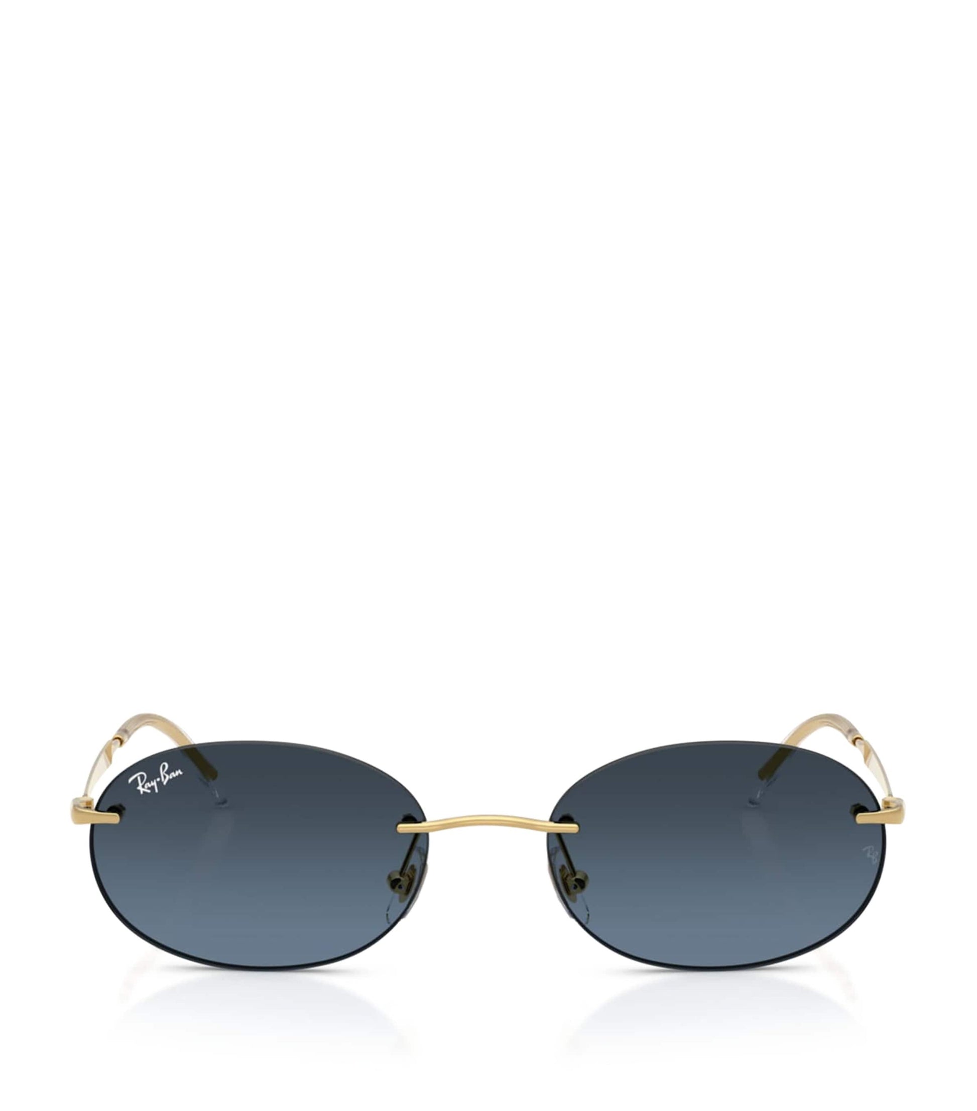 RB3767 Metal Oval Sunglasses