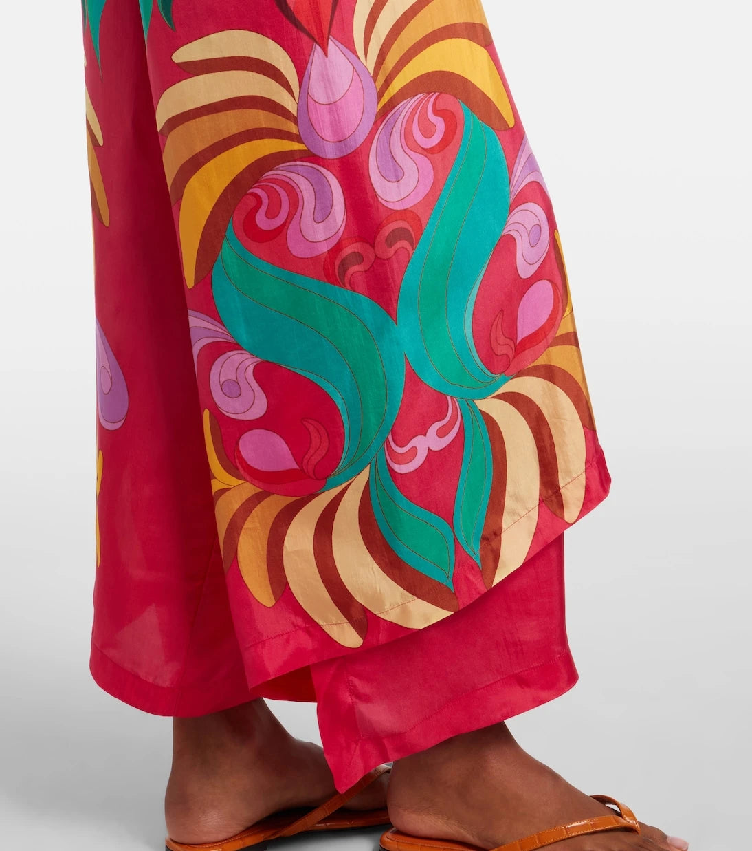 Farm Rio - Banana Queen printed halterneck jumpsuit