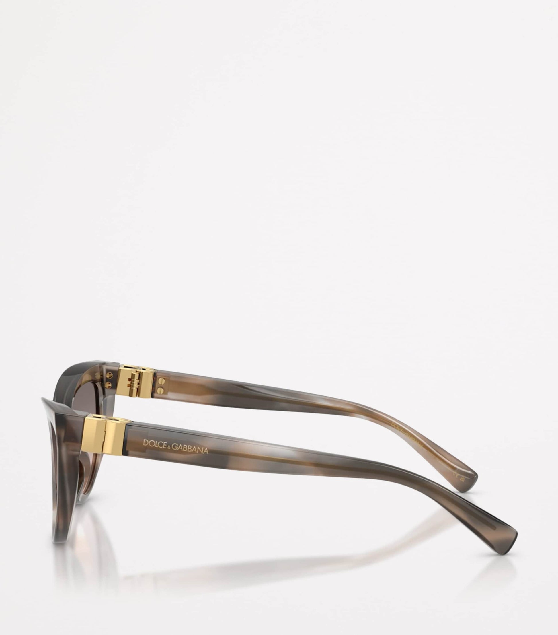 Dolce & Gabbana Grey Cat Eye Sunglasses