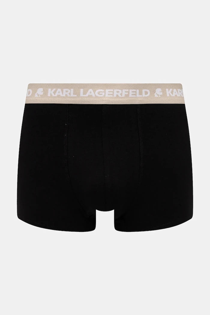 Karl Lagerfeld erkek pamuk ve elastan boxer 3'lü
