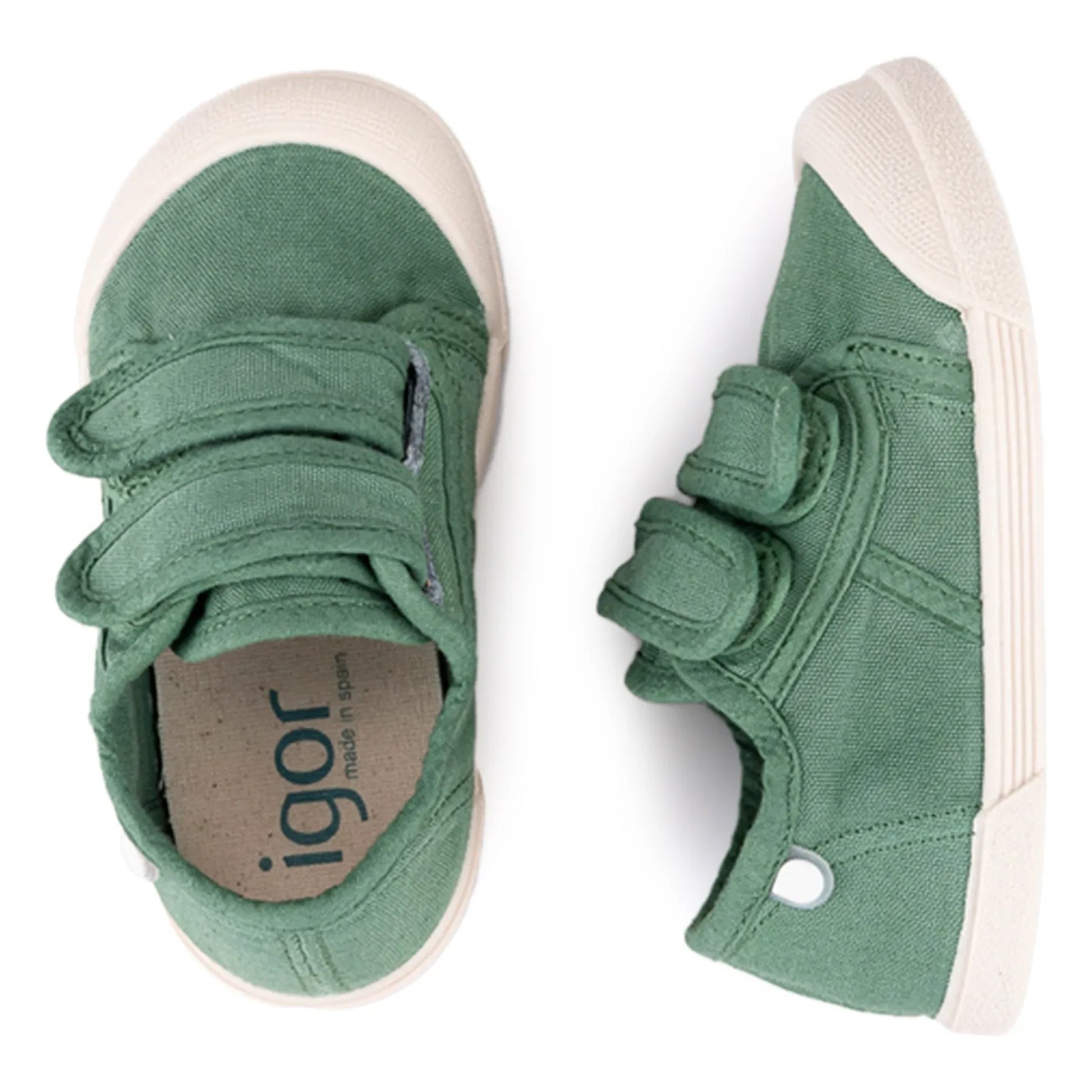 Igor - Lona Double Scratch Sneakers | Green