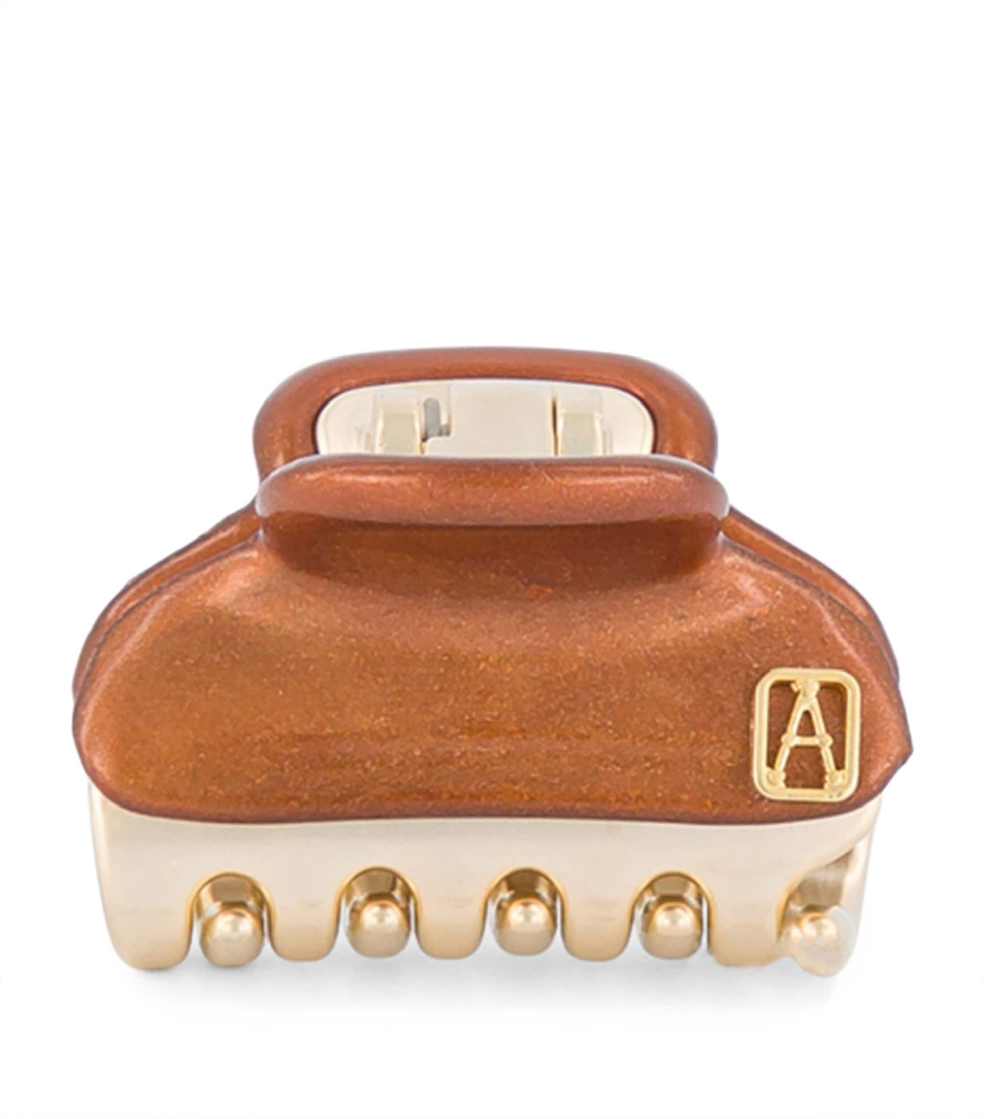 Alexandre de Paris Gold-Plated Claw Hair Clip